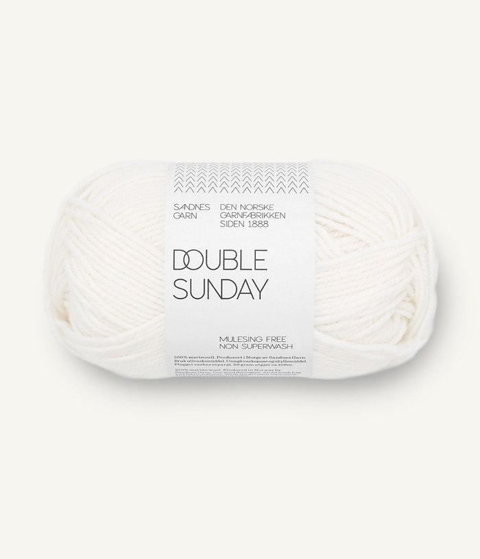 Double Sunday yarn ball