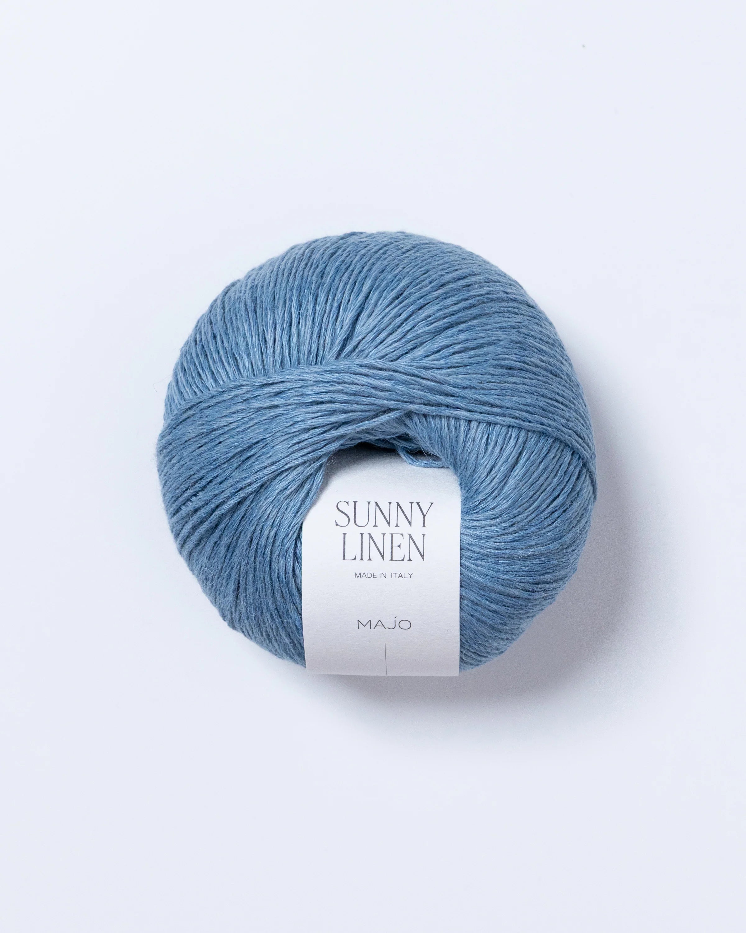 Sunny Linen — in cu baby alpaca și bumbac culoare Ecru — fir natural Majo Garn | Nara Knits