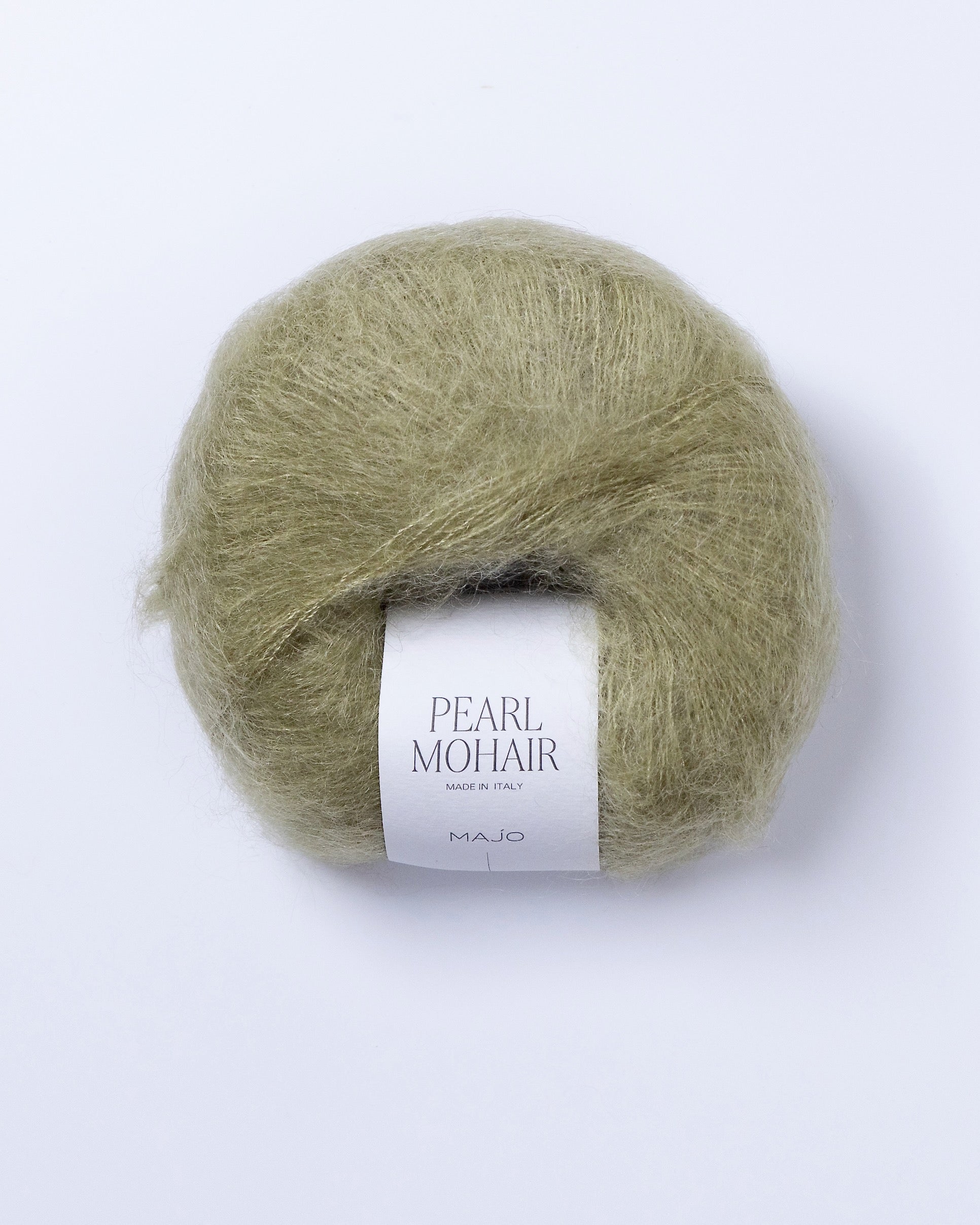 Pearl Mohair fir kid mohair mătase culoare 702 Olive Majo Garn
