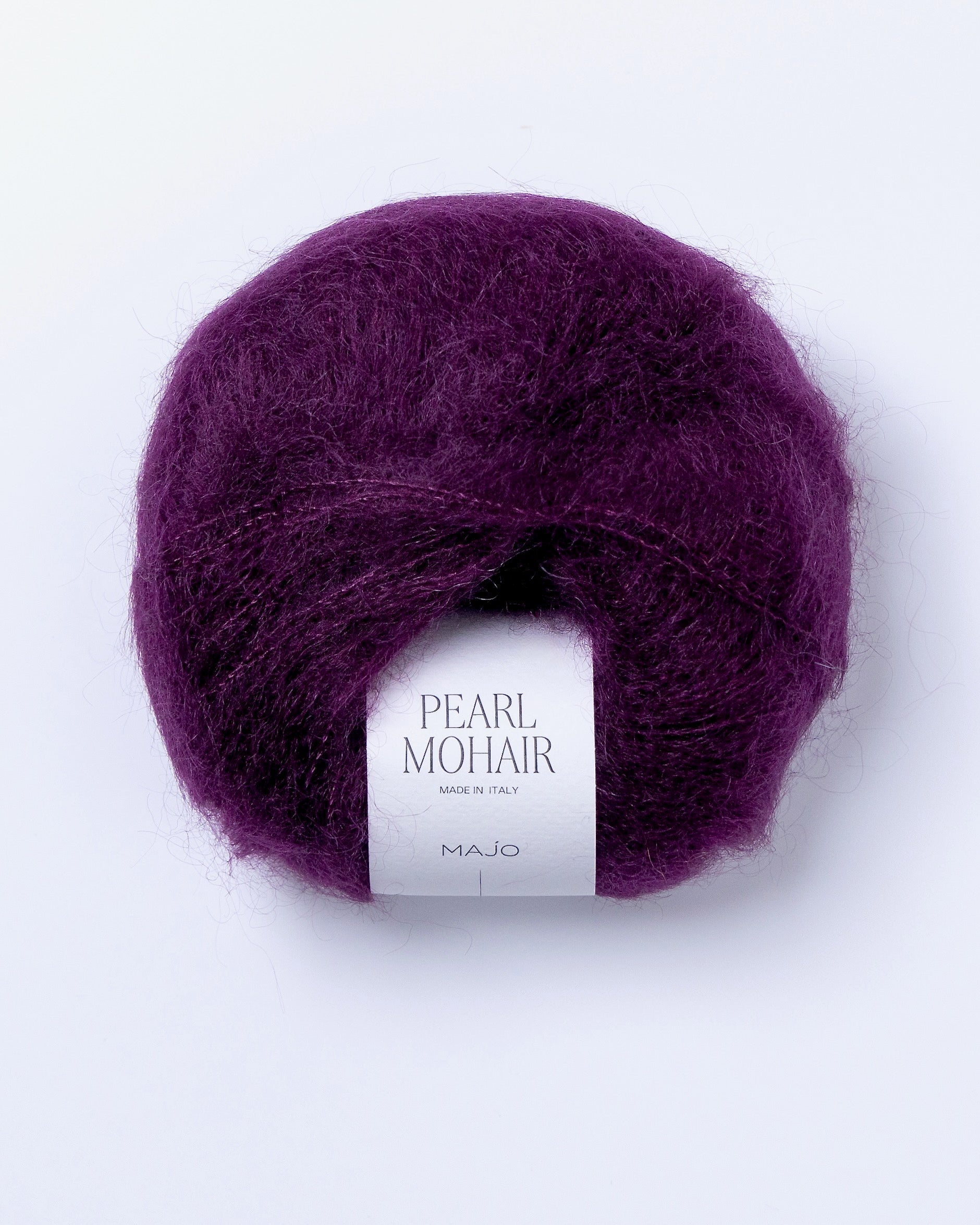 Pearl Mohair fir kid mohair mătase culoare 902 Wine Majo Garn
