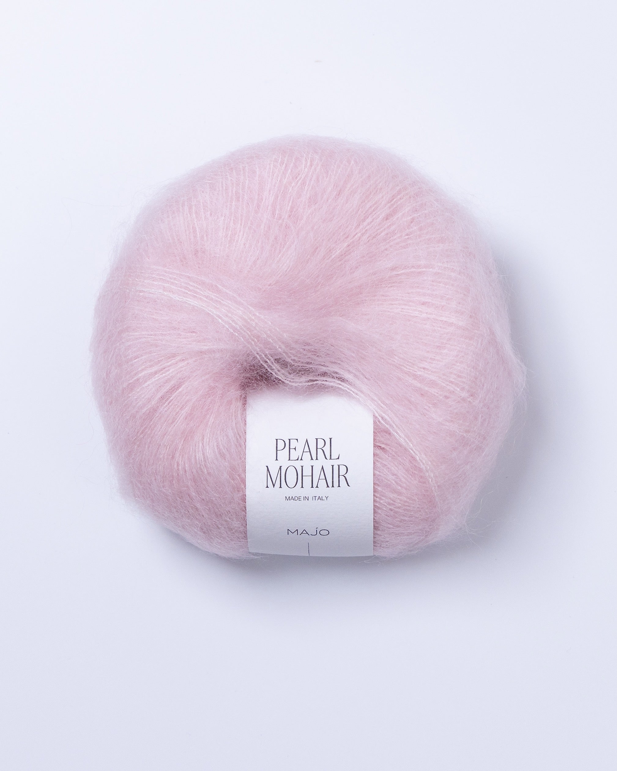 Pearl Mohair fir kid mohair mătase culoare 201 Baby Pink Majo Garn
