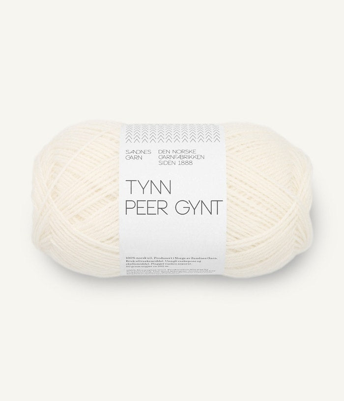 Tynn Peer Gynt yarn ball