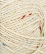Sandnes Peer Gynt 1044 Natur m/tutti frutti tweed, close-up fir