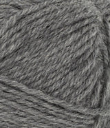Sandnes Peer Gynt 1053 Mørk gråmelert, close-up fir