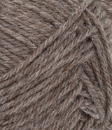 Sandnes Peer Gynt 2652 Mellombrun melert, close-up fir