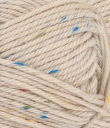 Sandnes Peer Gynt 2720 Marsipan m/tutti frutti tweed, close-up fir