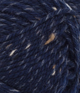 Sandnes Peer Gynt 5585 Marineblå m/natur tweed, close-up fir