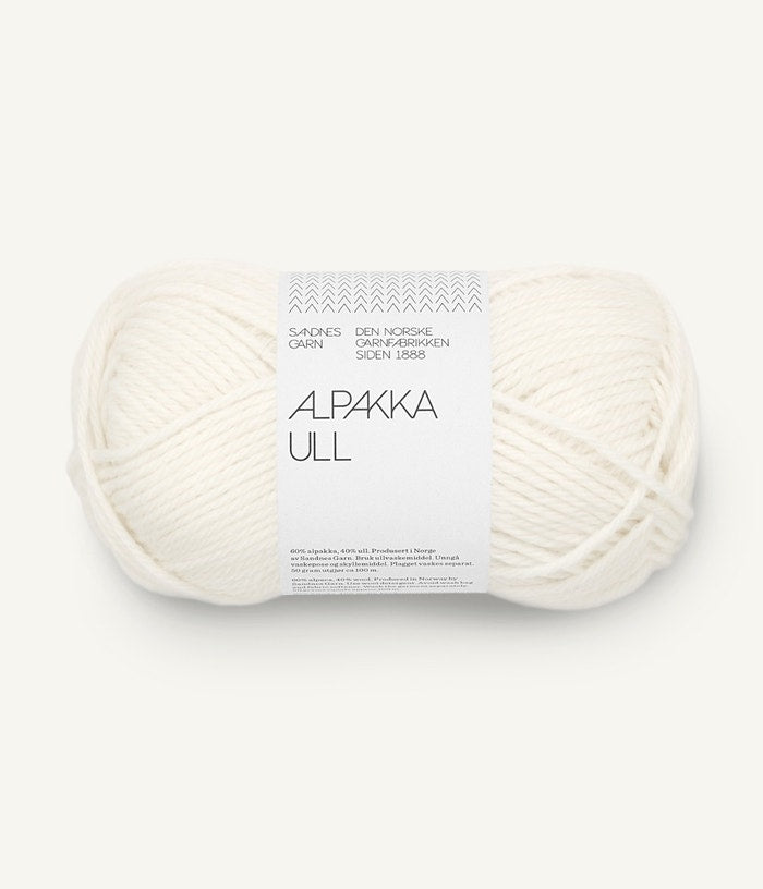 Alpakka Ull yarn ball