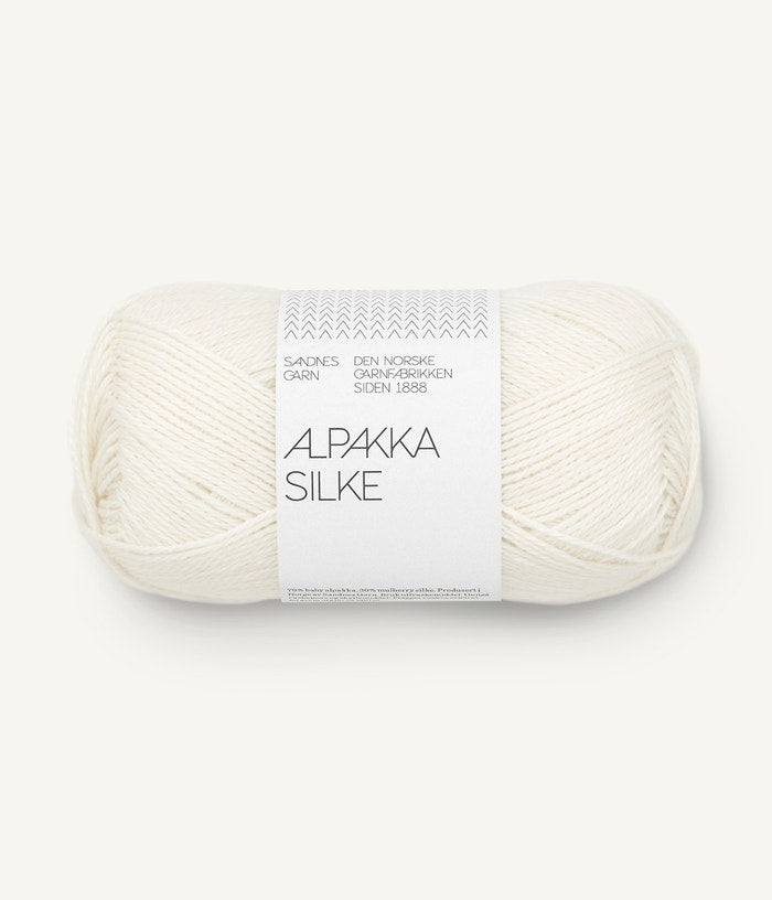 Alpakka Silke yarn ball