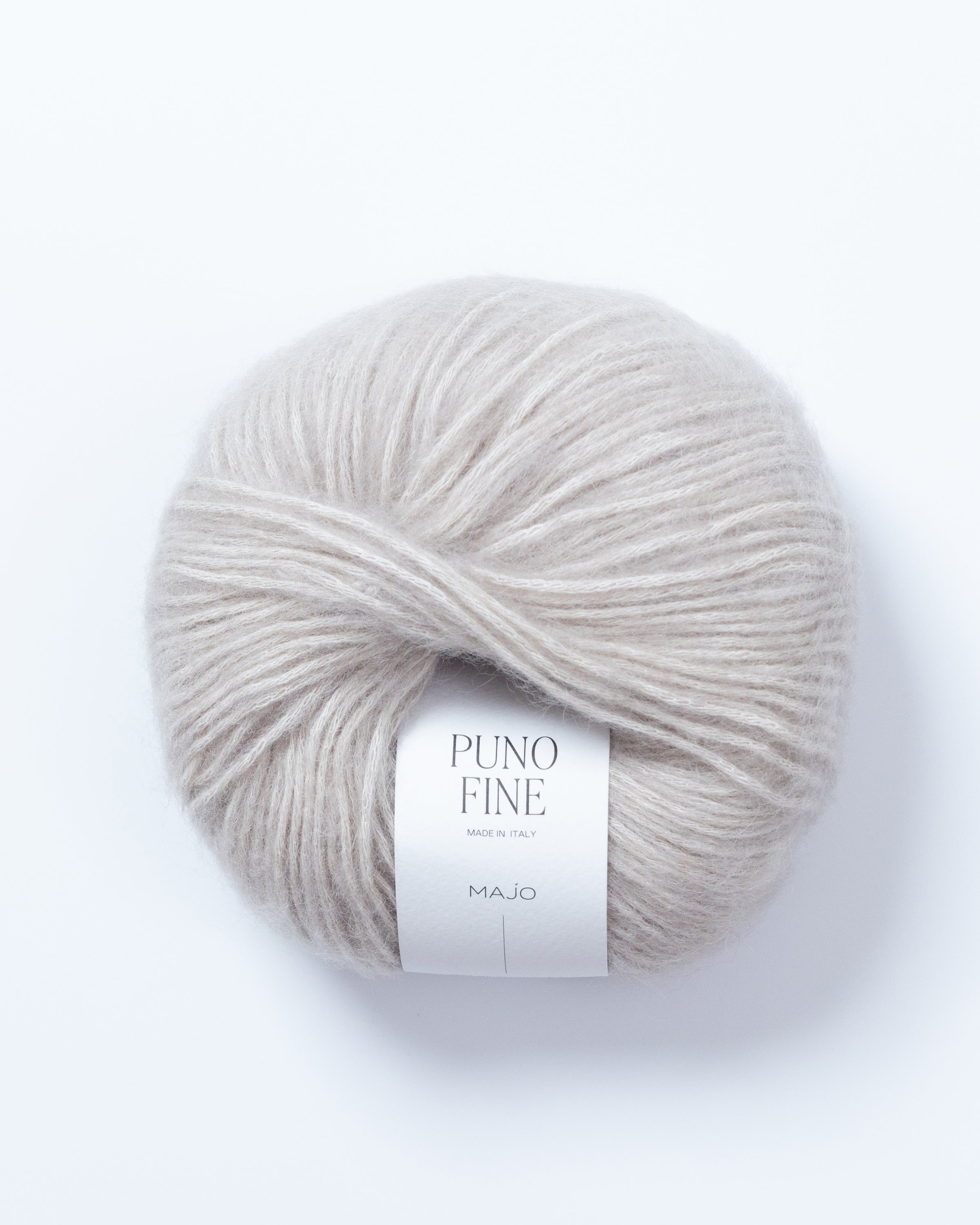 Puno Fine fir baby alpaca merino bumbac culoare 117 Taupe Majo Garn
