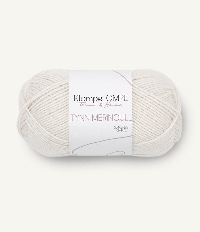 Klompe Tynn Merinoull yarn ball