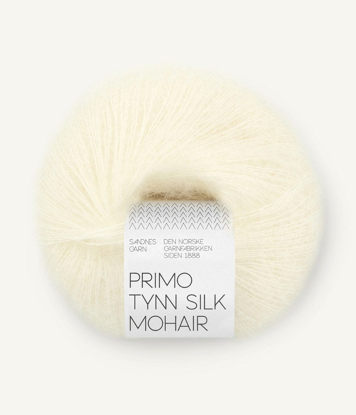 Primo Tynn Silk Mohair yarn ball