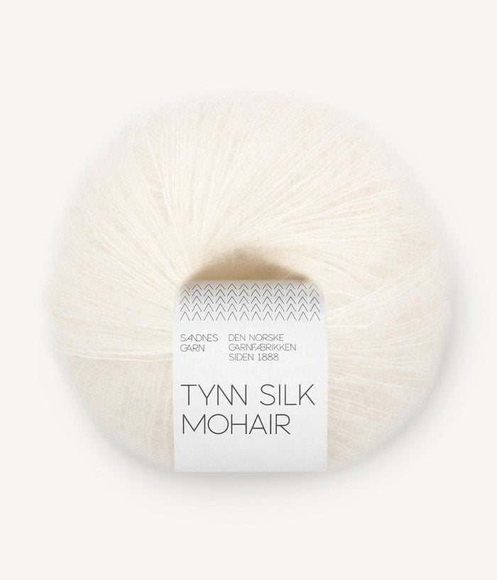 Tynn Silk Mohair yarn ball