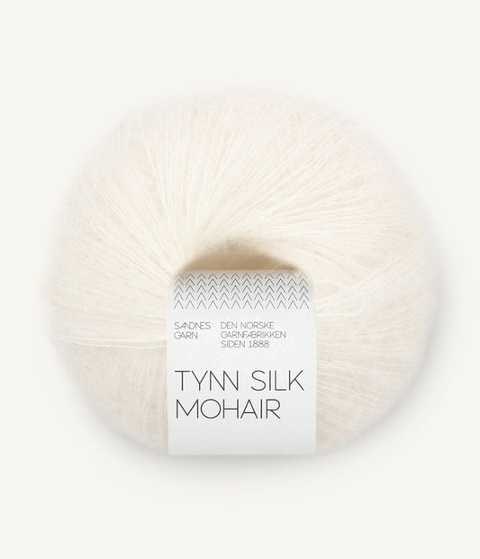 Tynn Silk Mohair yarn ball