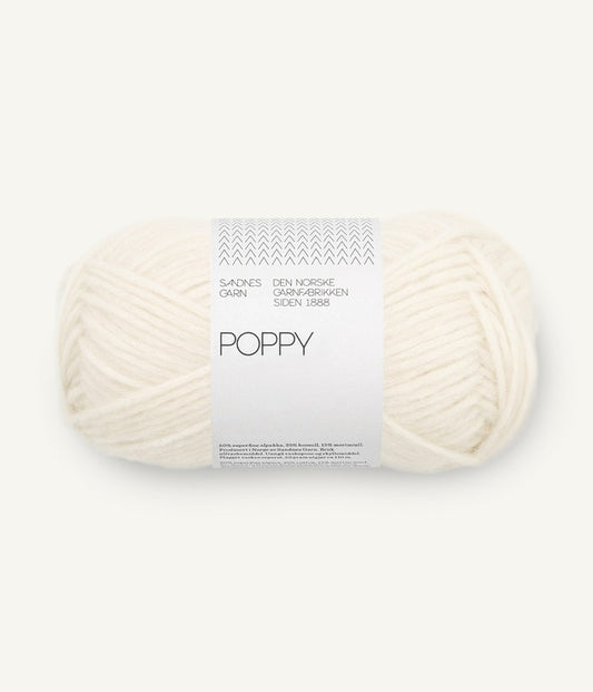 Poppy yarn ball