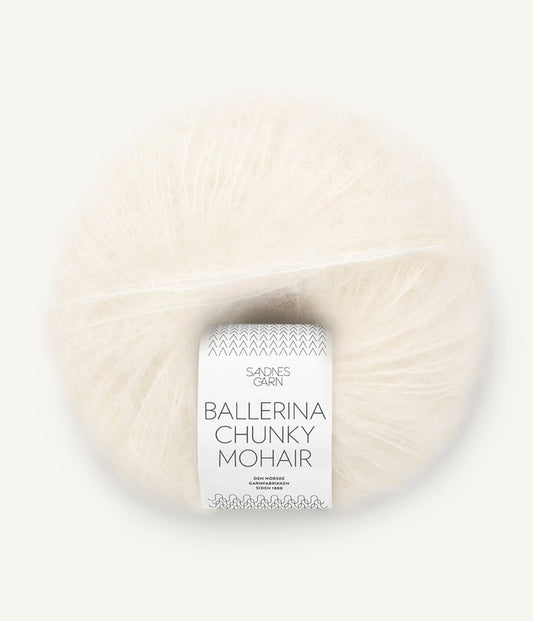 Ballerina Chunky Mohair yarn ball