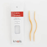 Knools Cable Snakes segédtűk csavarásokhoz, mahagóni, csomagolás 3mm 5mm kötés