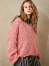 Sandnes 2402 Nr. 3 - Facile Sweater Chunky, model tricotat Sandnes Garn