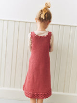 Sandnes 2603 Nr. 1 - Roselyn Dress Junior — detaliu model tricotat Sandnes Garn