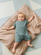 Sandnes 2603 Nr. 5 - Theodore Playsuit Baby, model tricotat Sandnes Garn