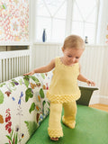Tipar de tricotat Sandnes 2603 Nr. 7 - Rosette Top, Pants & Bloomer Baby — model Sandnes Garn | Nara Knits
