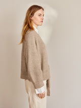 Sandnes 2409 Nr. 4 - Lumen Cardigan, model tricotat Sandnes Garn