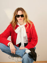 Sandnes 2409 Nr. 8 - Cornelia Cardigan, model tricotat Sandnes Garn