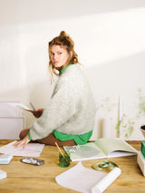 Sandnes 2502 Nr. 1 - Harper Cardigan, model tricotat Sandnes Garn