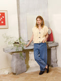 Sandnes 2502 Nr. 5 - Harper Vest, model tricotat Sandnes Garn