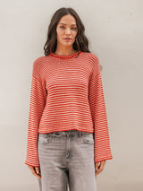 Sandnes 2504 Nr. 2 - Cleo Sweater & Skirt — detaliu model tricotat Sandnes Garn
