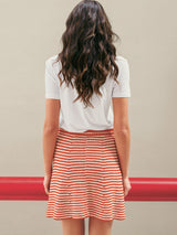 Sandnes 2504 Nr. 2 - Cleo Sweater & Skirt — detaliu model tricotat Sandnes Garn