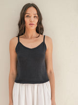 Sandnes 2504 Nr. 4 - Clementine Top — detaliu model tricotat Sandnes Garn