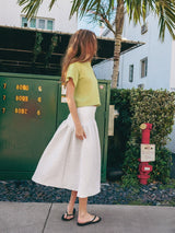 Sandnes 2504 Nr. 5 - Milly Top — detaliu model tricotat Sandnes Garn