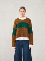 Sandnes 2507 Nr. 1 - Brady Sweater, model tricotat Sandnes Garn