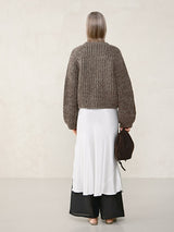 Sandnes 2507 Nr. 4 - Chunky Jacket, model tricotat Sandnes Garn