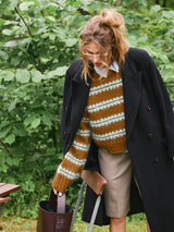 Sandnes 2507 Nr. 8 - Ridge Sweater, model tricotat Sandnes Garn