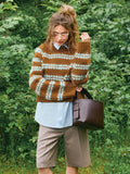 Sandnes 2507 Nr. 8 - Ridge Sweater, model tricotat Sandnes Garn