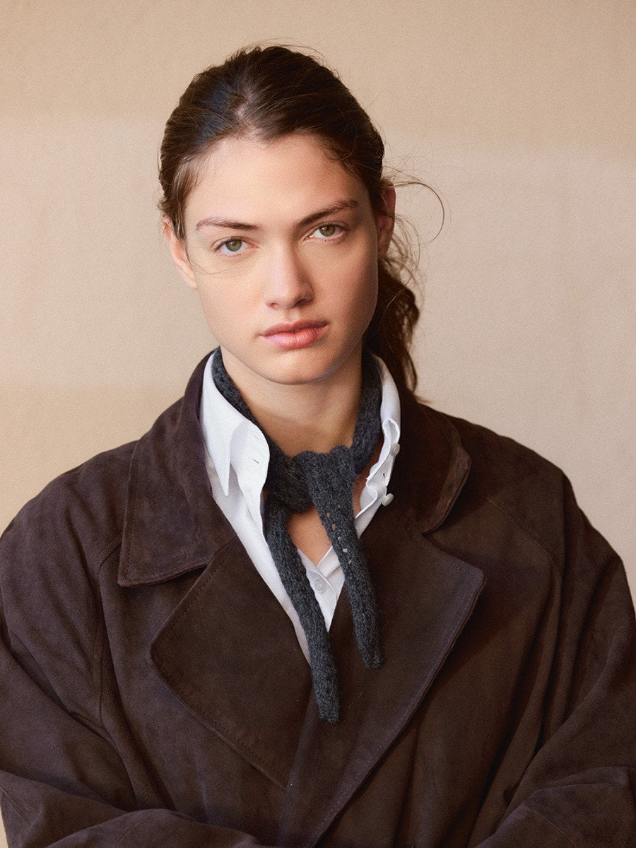 Sandnes 2508 Nr. 2 - Lacey Scarf, model tricotat Sandnes Garn