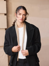 Sandnes 2508 Nr. 2 - Lacey Scarf, model tricotat Sandnes Garn
