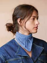 Sandnes 2508 Nr. 4 - Agnes Head Scarf, model tricotat Sandnes Garn