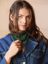 Sandnes 2508 Nr. 4 - Agnes Head Scarf, model tricotat Sandnes Garn
