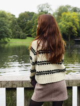 Sandnes 2513 Nr. 1 - Ridge Sweater, model tricotat Sandnes Garn