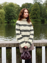 Sandnes 2513 Nr. 1 - Ridge Sweater, model tricotat Sandnes Garn