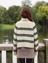 Sandnes 2513 Nr. 1 - Ridge Sweater, model tricotat Sandnes Garn