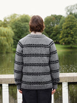 Sandnes 2513 Nr. 2 - Ridge Sweater Man, model tricotat Sandnes Garn