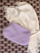 Sandnes 2602 Nr. 1 - Basket Clutch, model tricotat Sandnes Garn