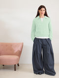 Sandnes 2602 Nr. 5 - Aria Sweater, model tricotat Sandnes Garn