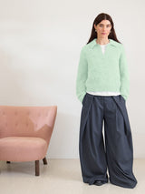 Sandnes 2602 Nr. 5 - Aria Sweater, model tricotat Sandnes Garn