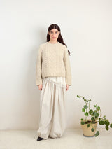 Sandnes 2602 Nr. 8 - Loom Sweater, model tricotat Sandnes Garn
