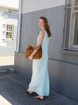 Sandnes 2604 Nr. 10 - Roselyn Long Dress — detaliu model tricotat Sandnes Garn
